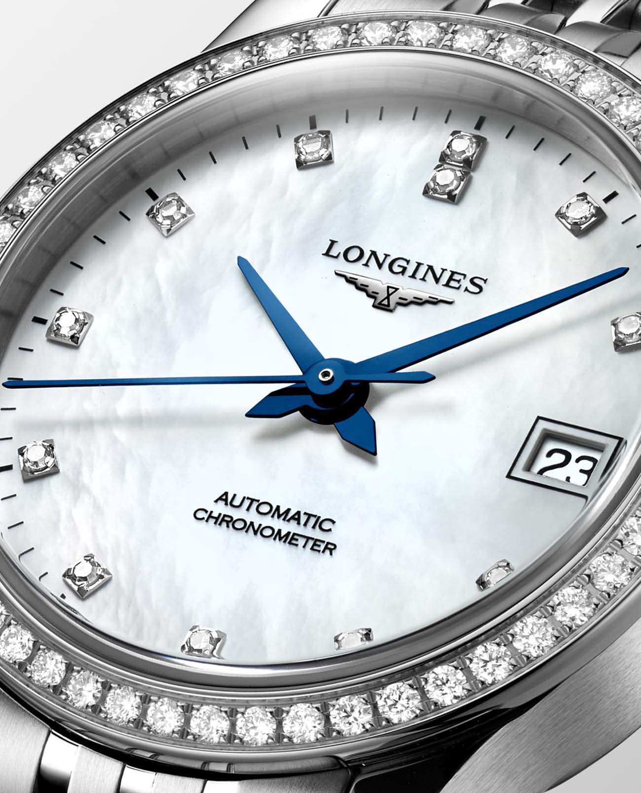 Оригинальные часы Longines Longines Record Collection L2.320.0.87.6 механические калибр механизма l592.4 общий вид